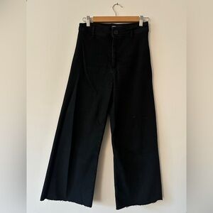Zara Black Marine Straight Jeans